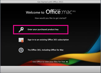buy office 2011 for mac